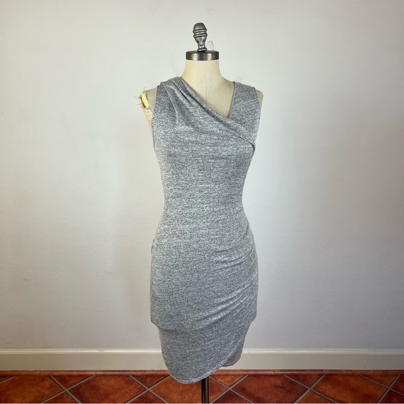 Aritzia Dresses & Skirts - Aritzia Wilfred Free Izadora Asymmetrical Bodycon Dress